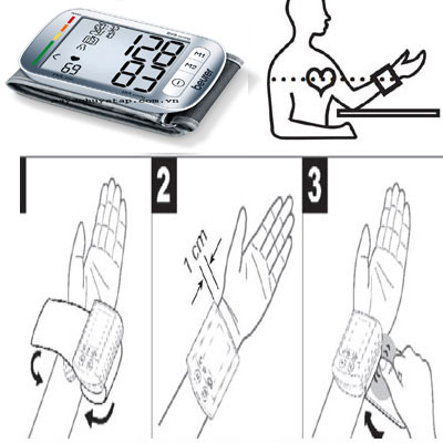 hướng dẫn sử dụng máy đo huyết áp beurer bc50