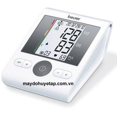 máy đo huyết áp bắp tay có hẹn giờ Beurer BM28