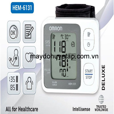 tính năng máy đo huyết áp cổ tay Omron Hem 6131