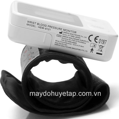 vòng bít của máy đo huyết áp cổ tay Omron Hem6121