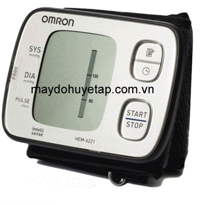 máy đo huyết áp cổ tay Omron Hem 6221