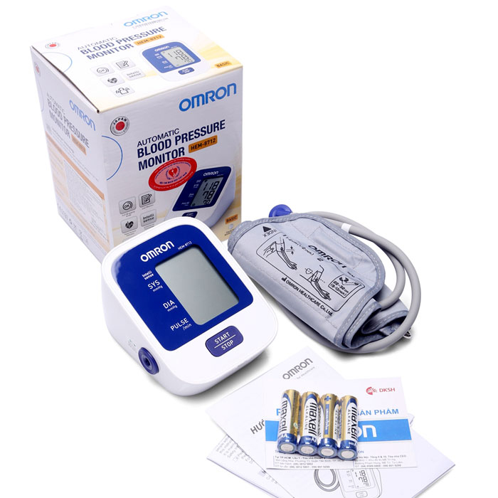 Máy đo huyết áp bắp tay Omron HEM - 8712