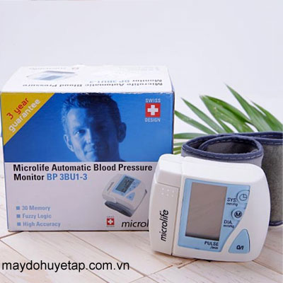 máy đo huyết áp cổ tay Microlife BP 3BU1 - 3
