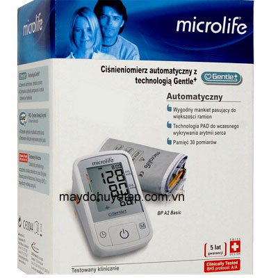 vỏ hộp máy đo huyết áp microlife bp a2 basic