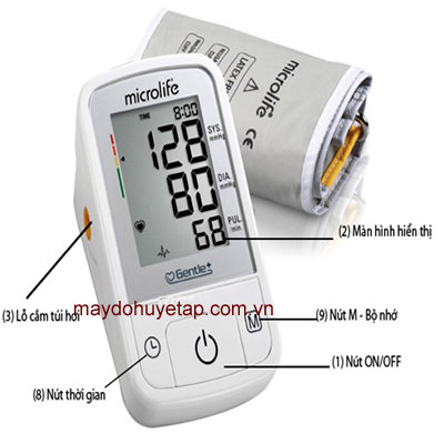 máy đo huyết áp microlife bp a2 basic