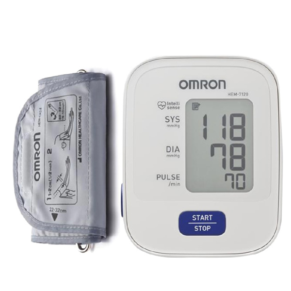 máy đo huyết áp bắp tay Omron Hem 7120