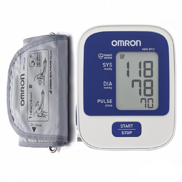 máy đo huyết áp bắp tay Omron Hem 8712