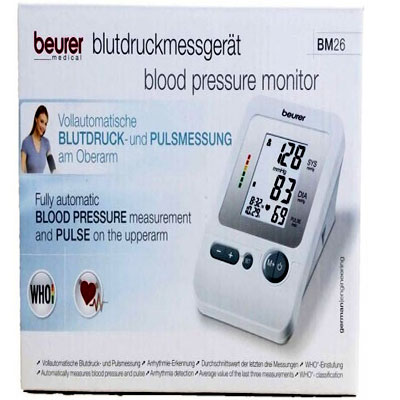 vỏ hôp máy đo huyết áp bắp tay Beurer BM26